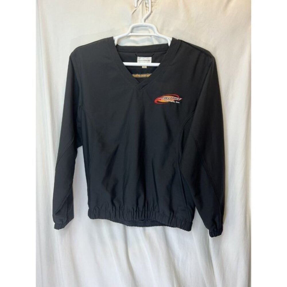 Cutter &‎ Buck CB Windtec Small Black Windbreaker Reliable Carriers Inc Logo